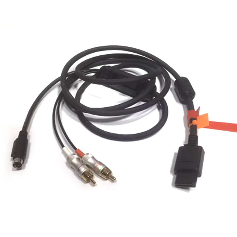 Retro Gaming Setup - SFC N64 NGC S-Video Cable Shielded