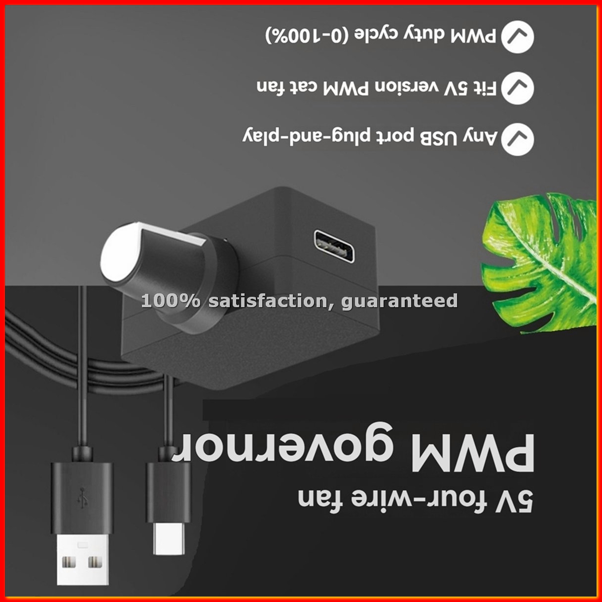 Controller Adapter Usb - PWM Speed Controller 5V 4Pin PWM