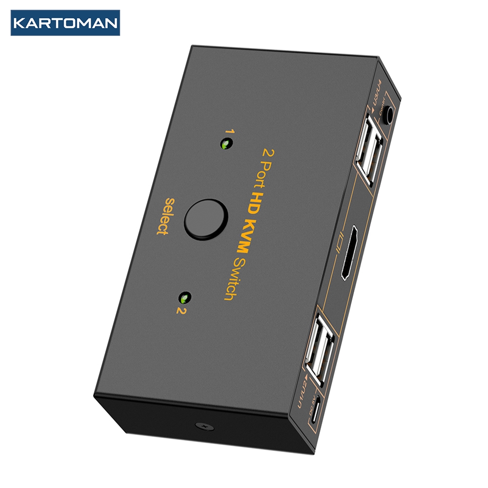 KVM switch USB 2.0 HDMI-compat - Controller Adapter Usb review and price
