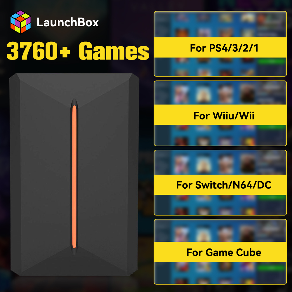 Launchbox OS Retro Gaming HDD  - Retro Gaming Emulator Pc review and price