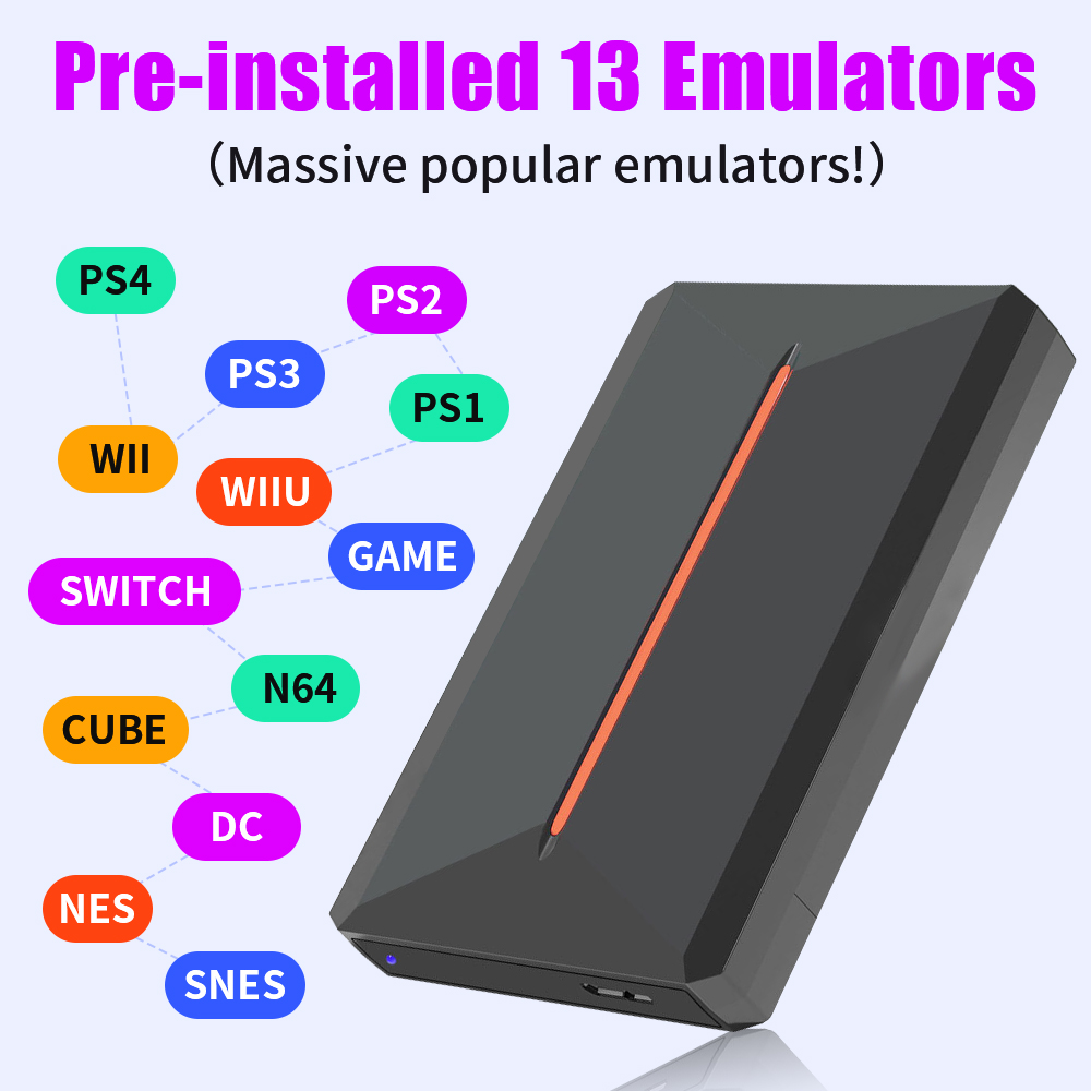 Launchbox OS Retro Gaming HDD  - Retro Gaming Emulator Pc review and price