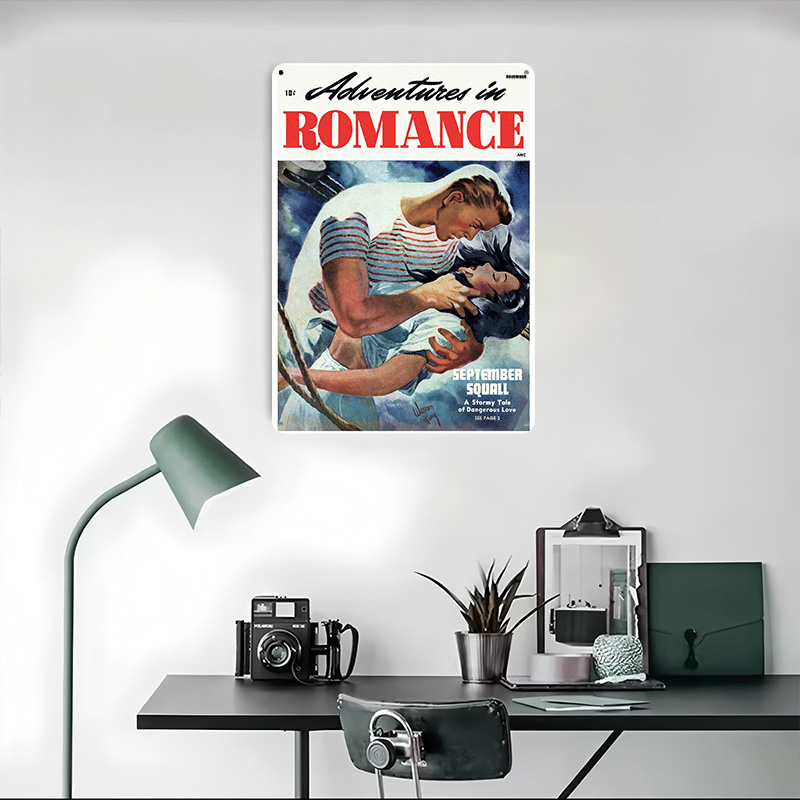 ADVENTURES IN ROMANCE Tinplate - Retro Gaming At review and price