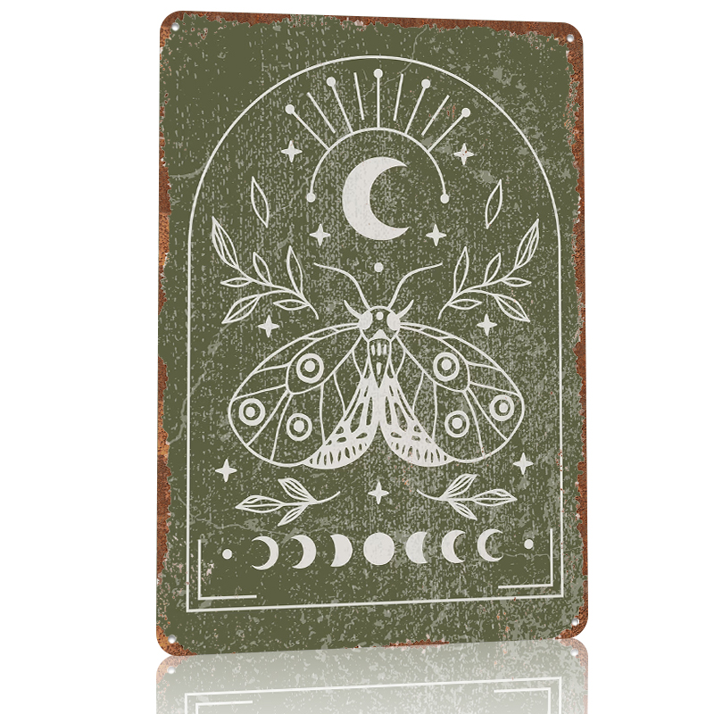 Moth and Moon Poster Customize - Retro Gaming At review and price