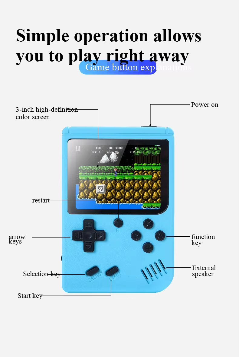 400 In 1 MINI Games Handheld G - Retro Gaming Monitor review and price