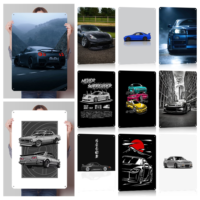 （Nissan） Posters Retro Car Met - Retro Gaming At review and price