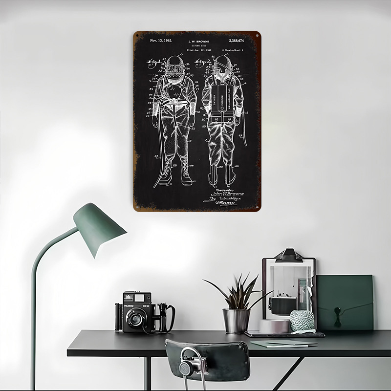 1945 Diving Suit Patent Metal  - Retro Gaming At review and price