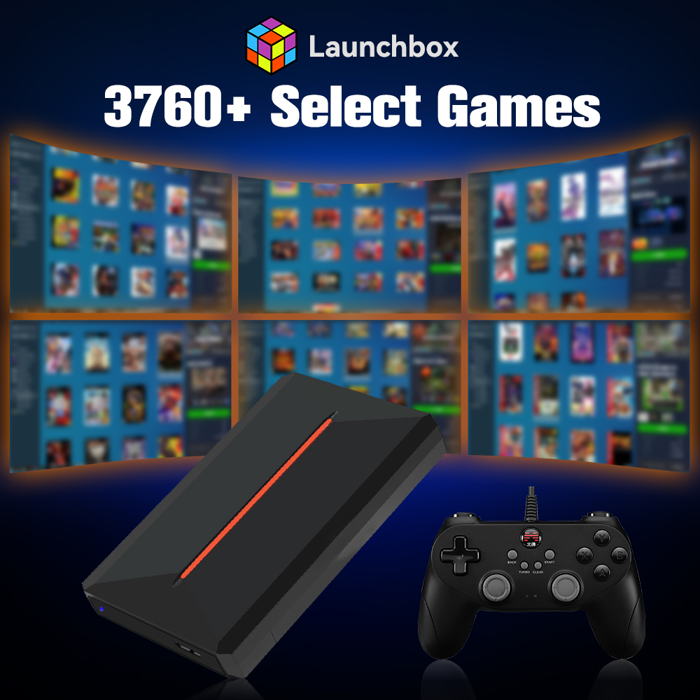 Launchbox OS Retro Gaming HDD  - Retro Gaming Emulator Pc review and price