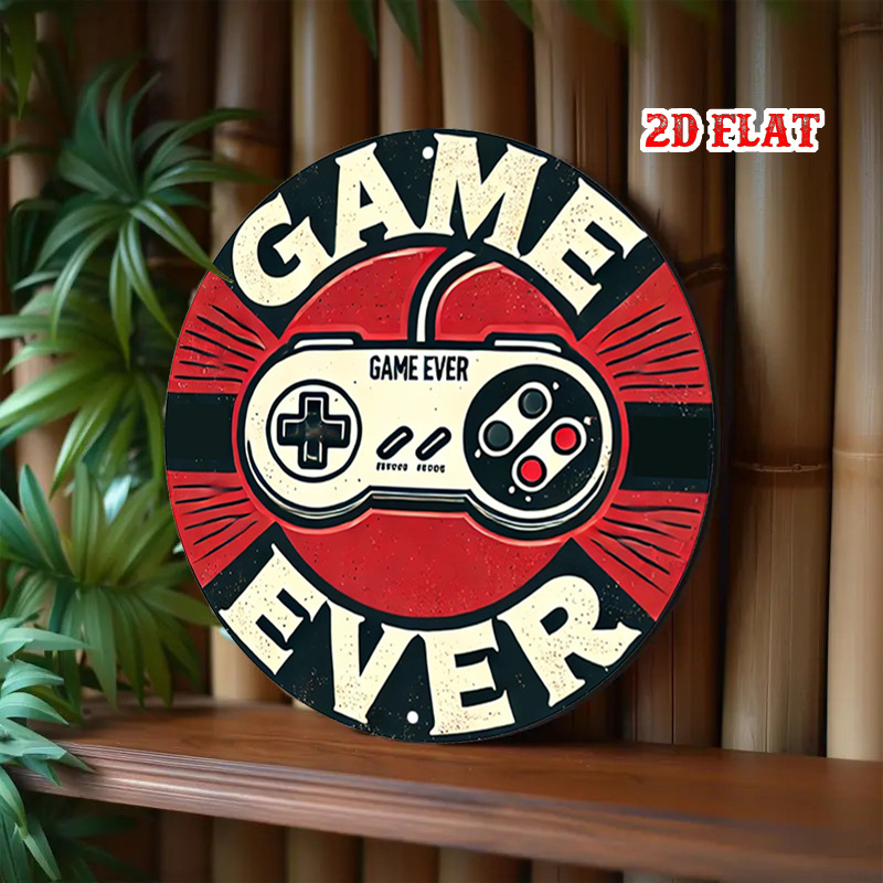 2D Flat 1pc Retro Gaming Round - Retro Gaming Fun review and price