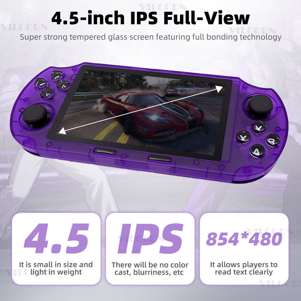 VILCORN SF3000 HD Handheld Gam - Retro Gaming Play Zone review and price