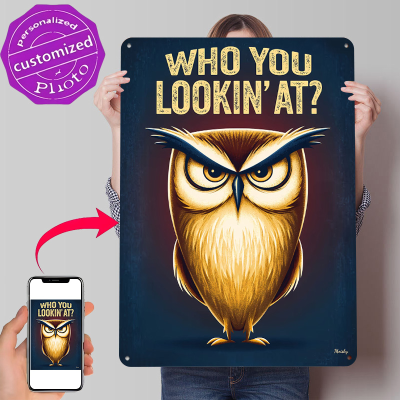 Who You Lookin’ At – Angry Owl - Retro Gaming At review and price