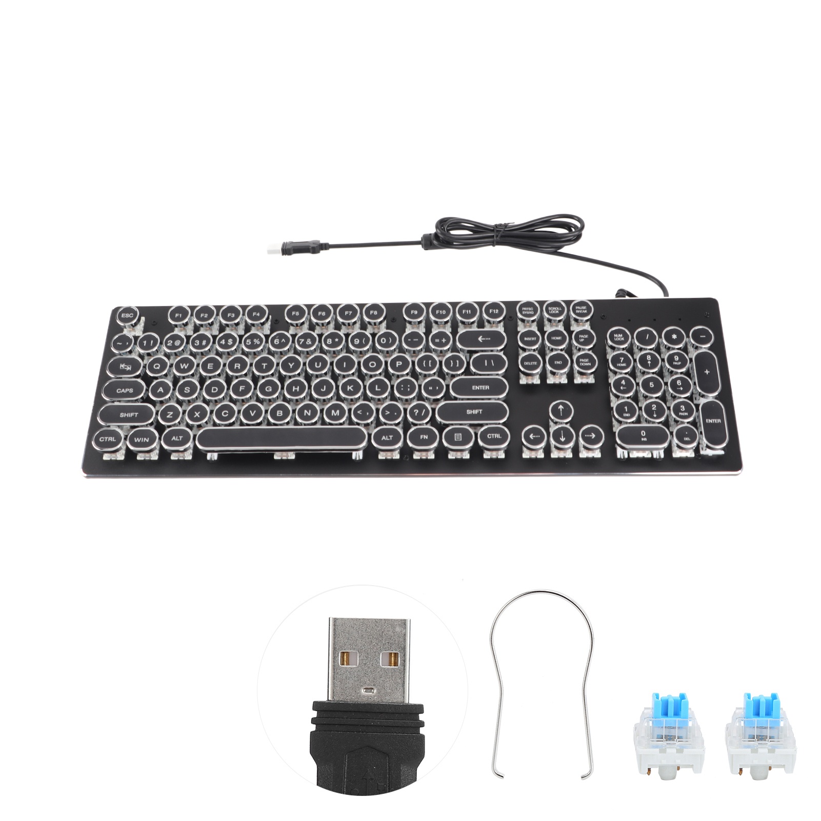 Retro Wired Gaming Mechanical  - Retro Gaming Uk review and price