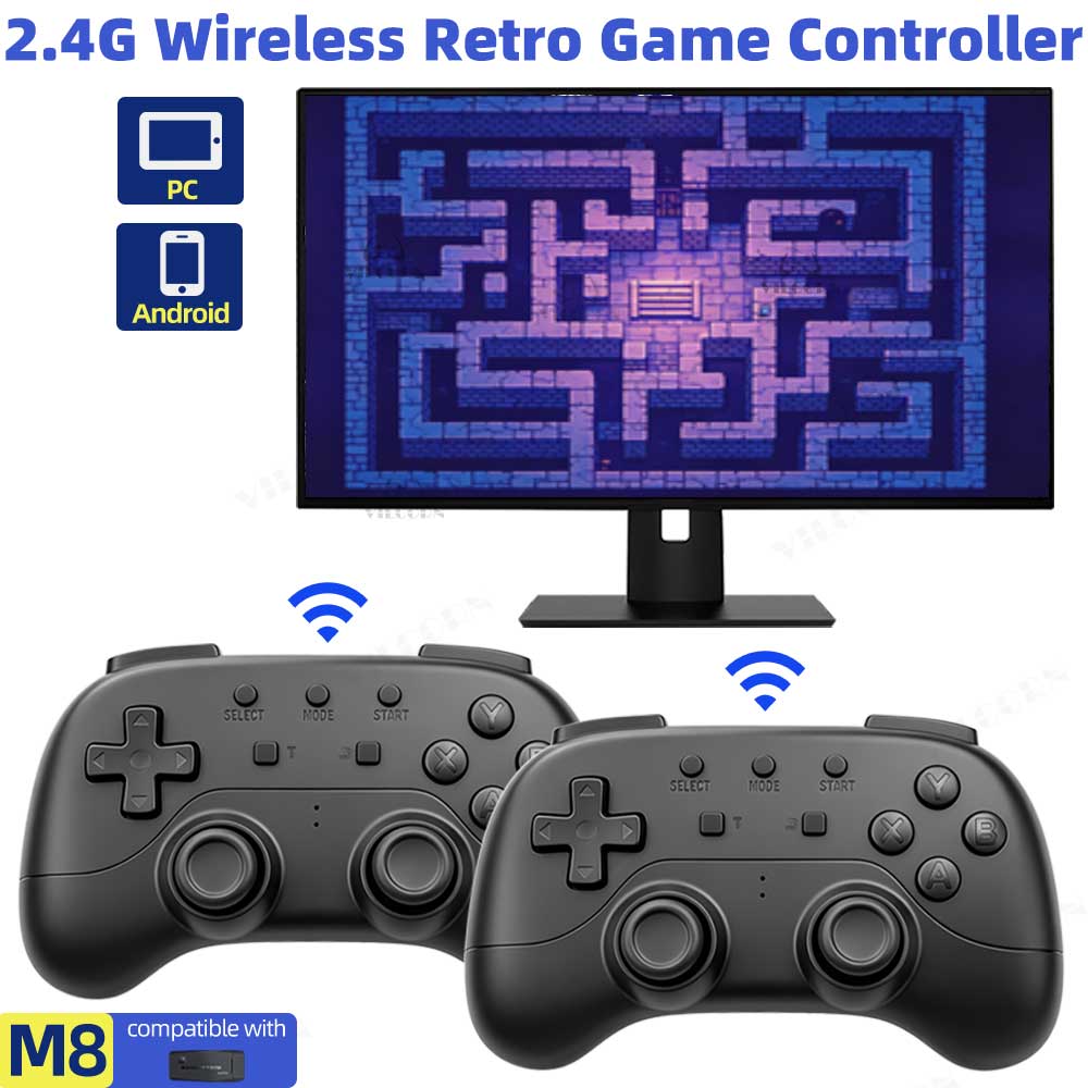 2.4G Wireless Gamepad No Delay - Retro Gaming Emulator Pc review and price