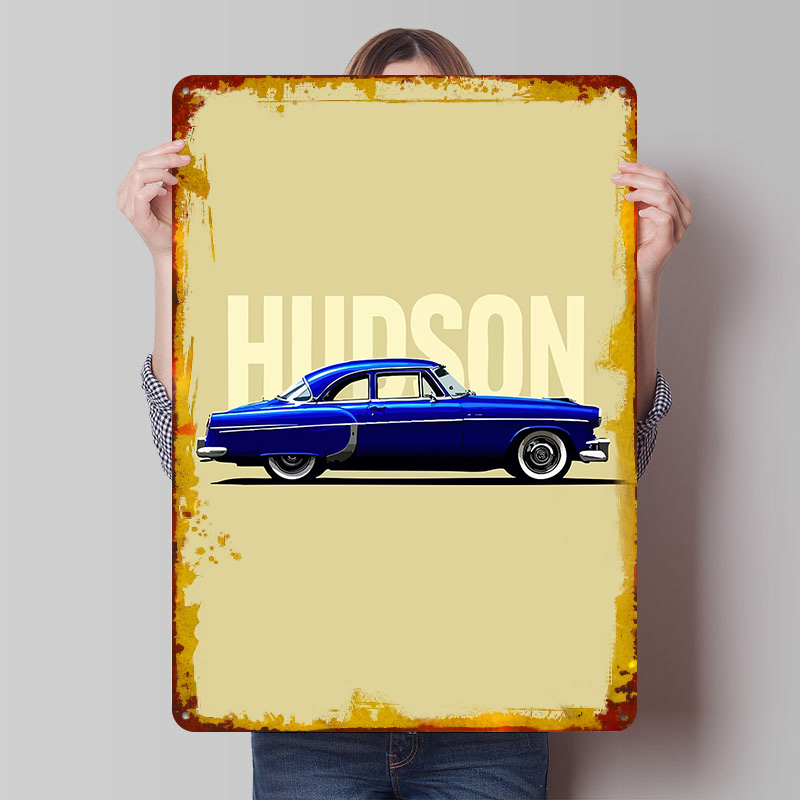 Blue Hudson Classic Car Tinpla - Retro Gaming At review and price
