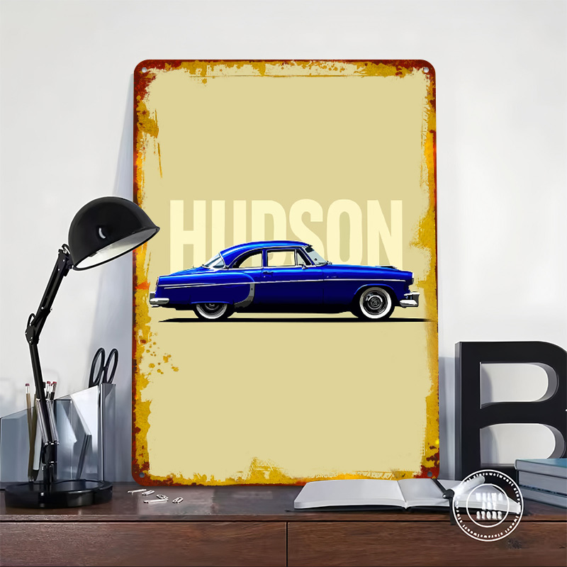 Blue Hudson Classic Car Tinpla - Retro Gaming At review and price