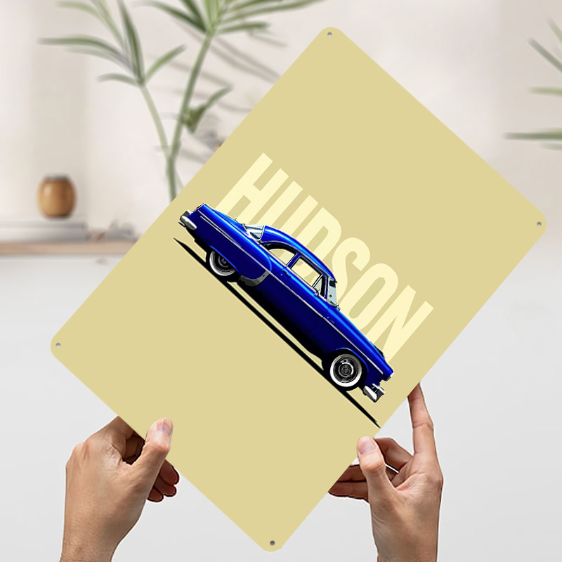 Blue Hudson Classic Car Tinpla - Retro Gaming At review and price