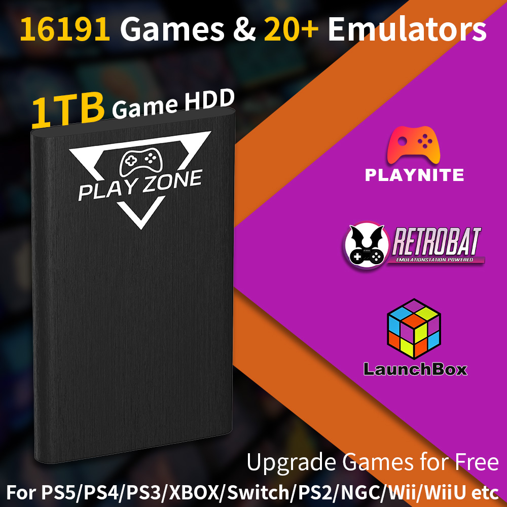 Play Zone 1TB Portable Gaming  - Retro Gaming Play Zone review and price