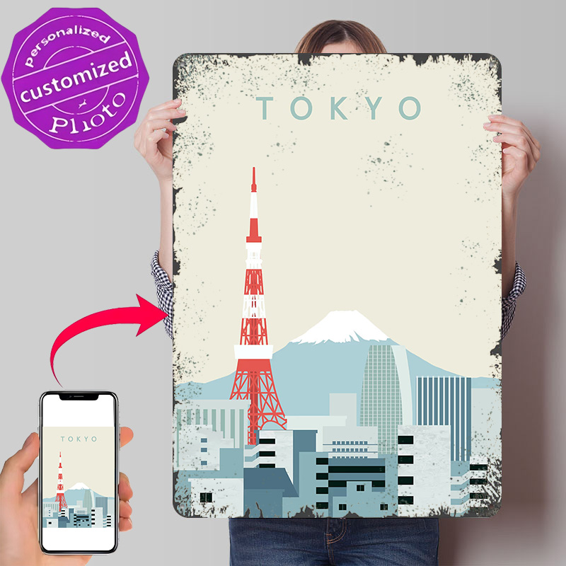 Tokyo Poster Retro 3D Printed  - Retro Gaming At review and price