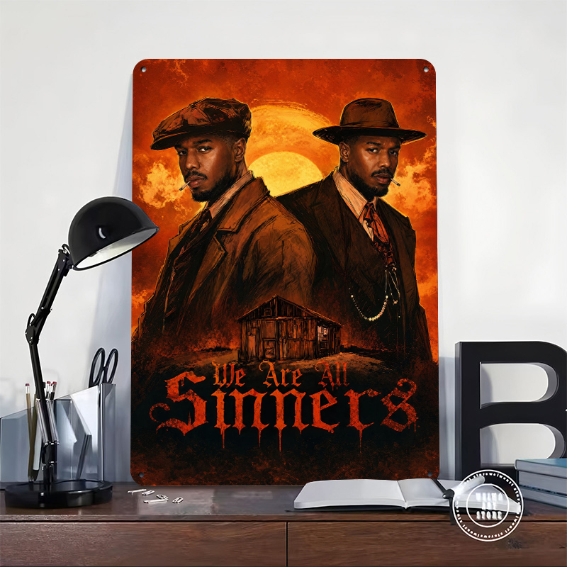 We Are All Sinners Metal Poste - Retro Gaming At review and price