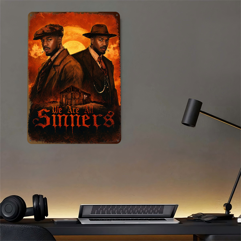 We Are All Sinners Metal Poste - Retro Gaming At review and price