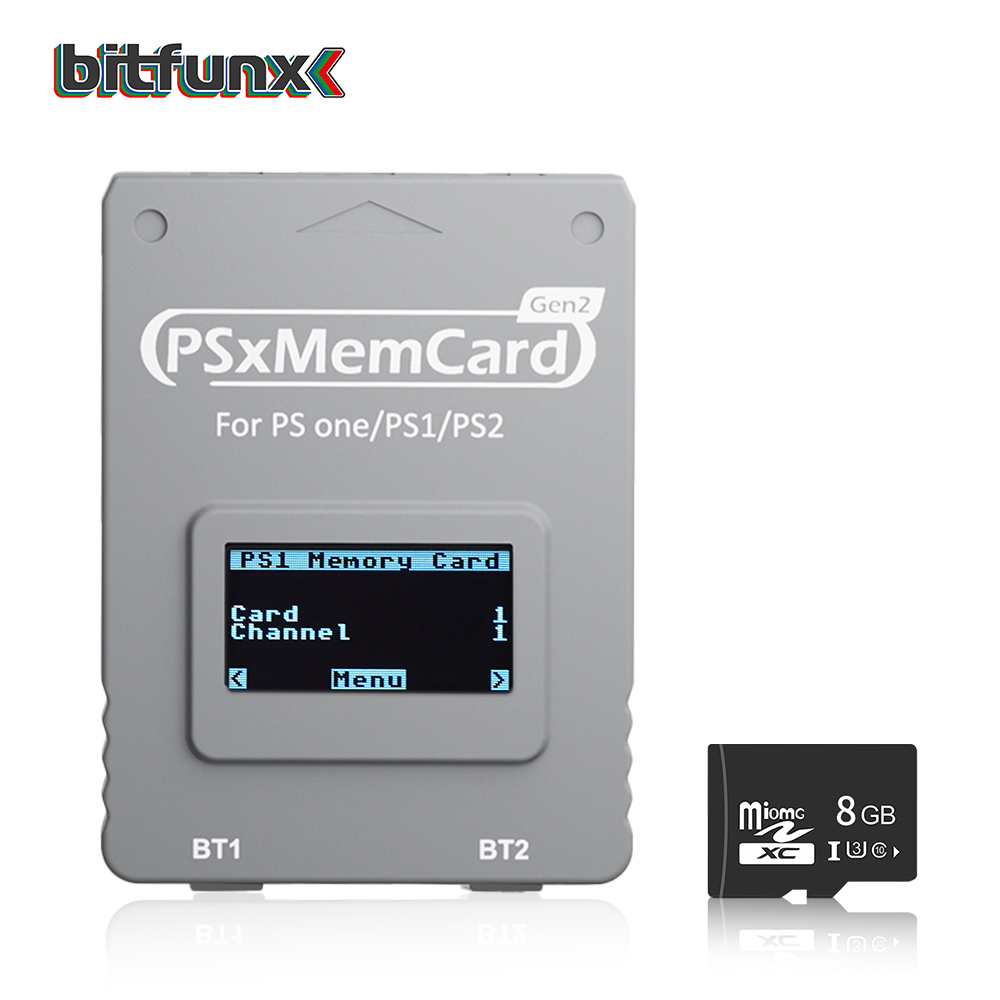 Bitfunx PSxMemCard Gen2 Store  - Retro Gaming Monitor review and price