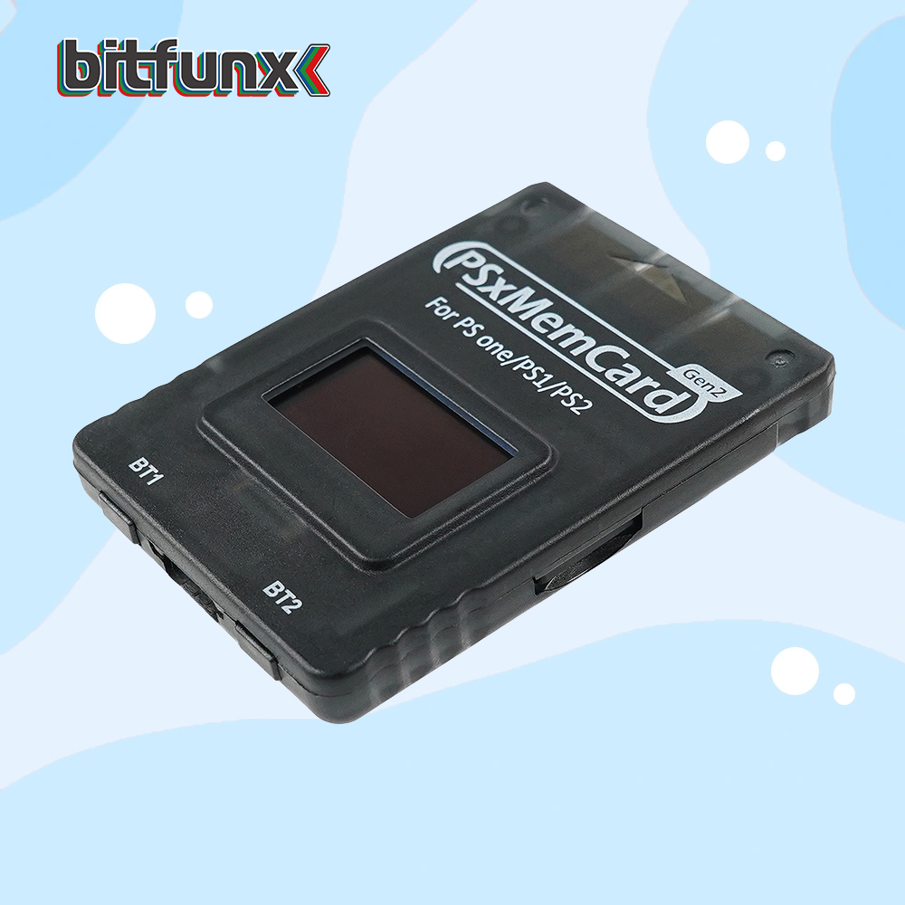 Bitfunx PSxMemCard Gen2 Store  - Retro Gaming Monitor review and price