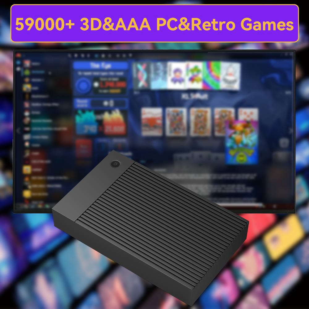 Portable 4TB Gaming HDD with 5 - Retro Gaming Emulator Pc review and price