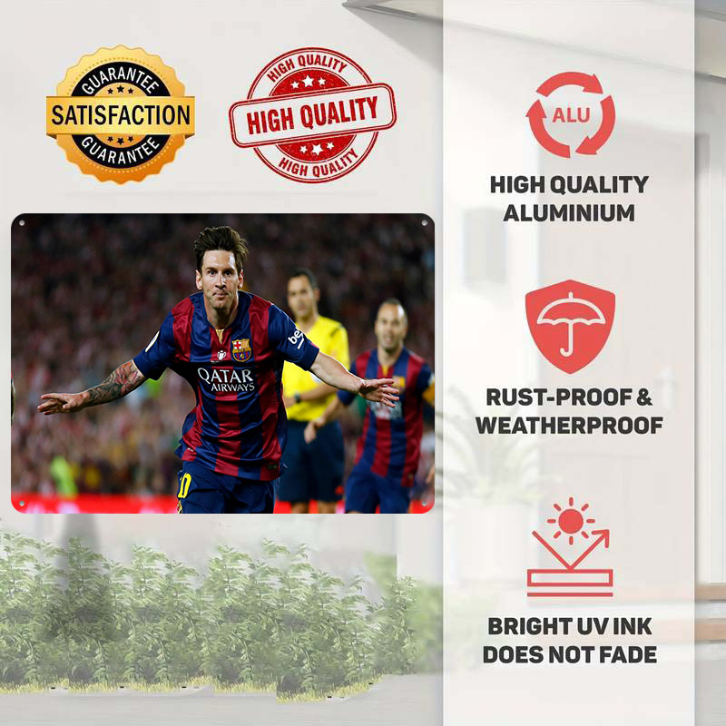 Lionel Messi Football Printed  - Retro Gaming At review and price