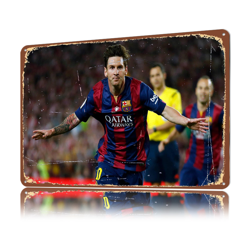 Lionel Messi Football Printed  - Retro Gaming At review and price