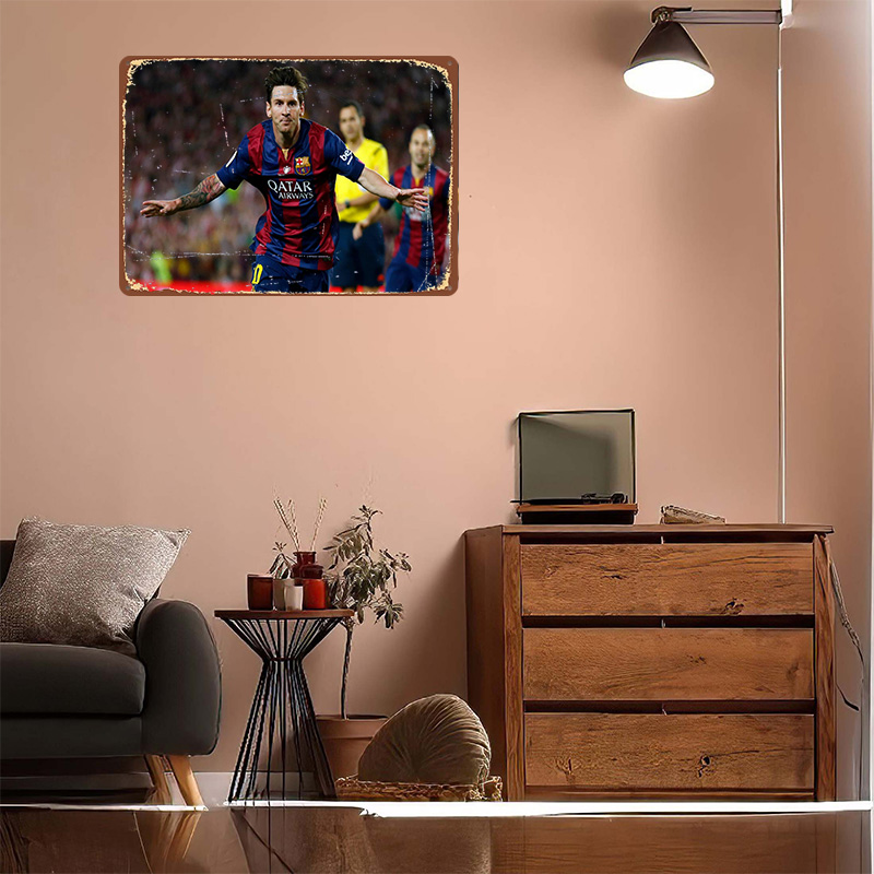 Lionel Messi Football Printed  - Retro Gaming At review and price