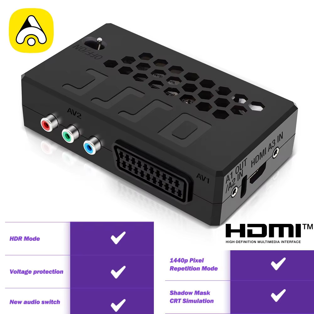 OSSC Upscaler HDMI™ Converter  - Retro Gaming Hard Drive review and price