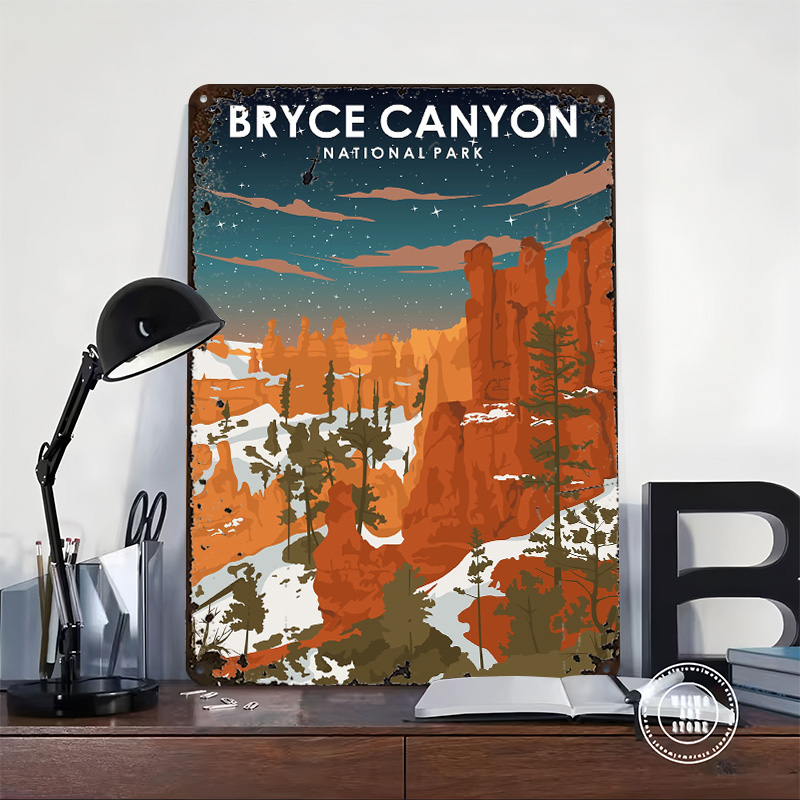 Bryce Canyon At Night Printed  - Retro Gaming At review and price