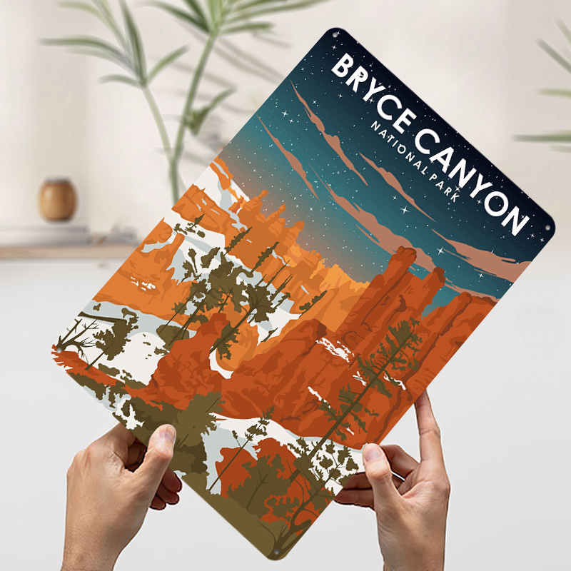 Bryce Canyon At Night Printed  - Retro Gaming At review and price