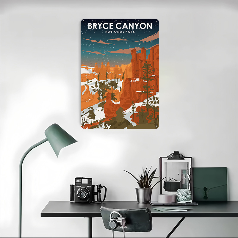 Bryce Canyon At Night Printed  - Retro Gaming At review and price