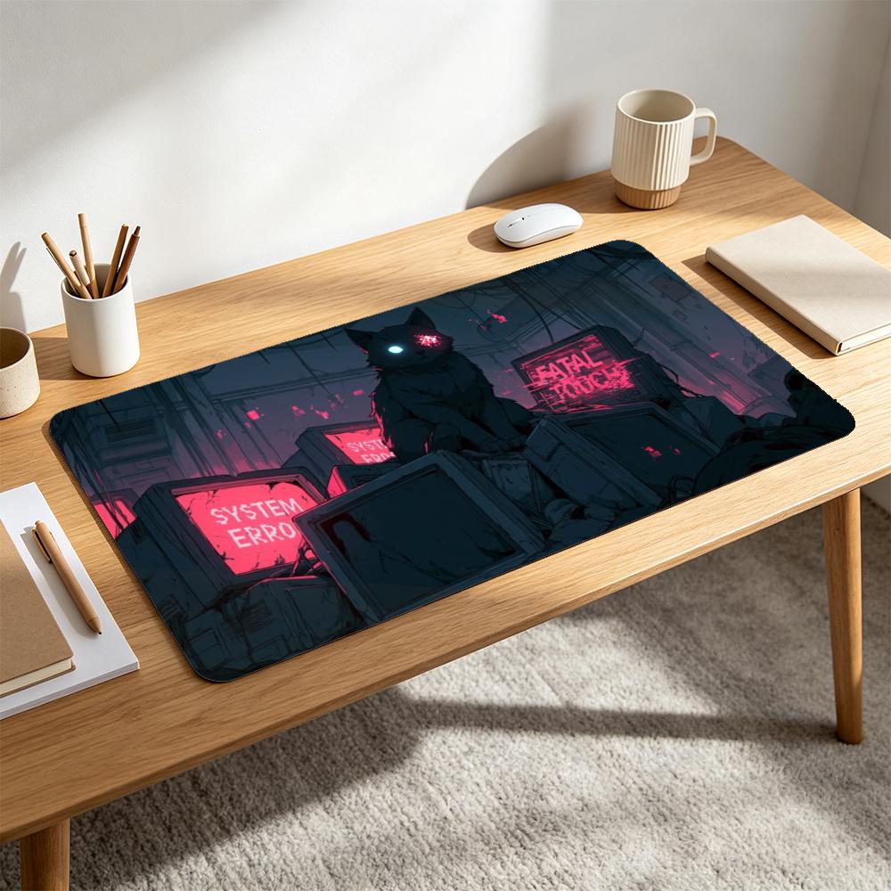 Cyberpunk Black Cat Large Gami - Retro Gaming Monitor review and price