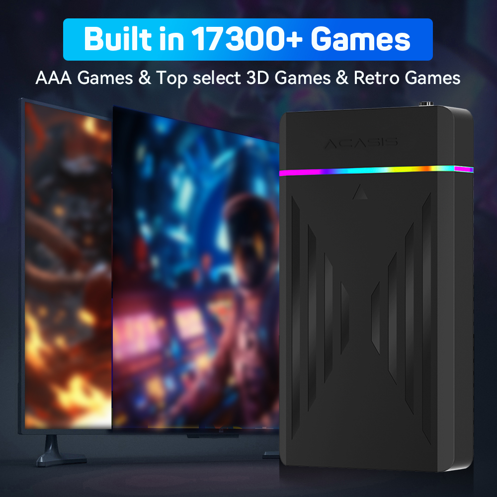 3TB Portable Gaming HDD Launch - Retro Gaming Monitor review and price
